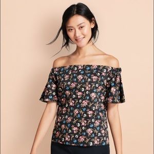 Brooks Brothers Off-the-Shoulder Top